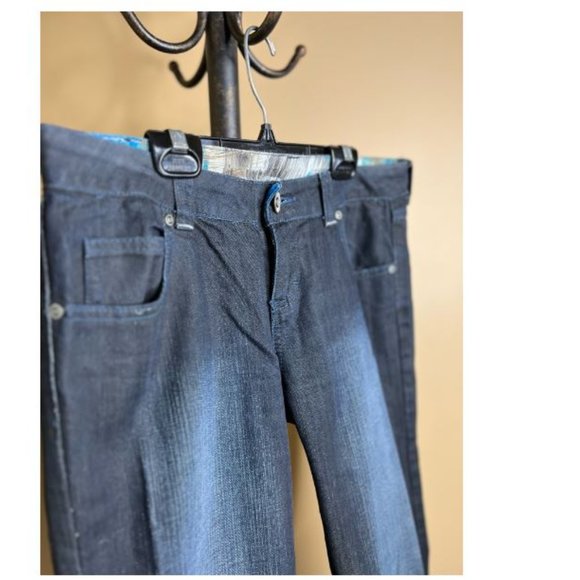 Nomis Womens Regular Fit Denim Straight Jeans Mid Rise Pockets Size 29 Blue - Picture 4 of 5